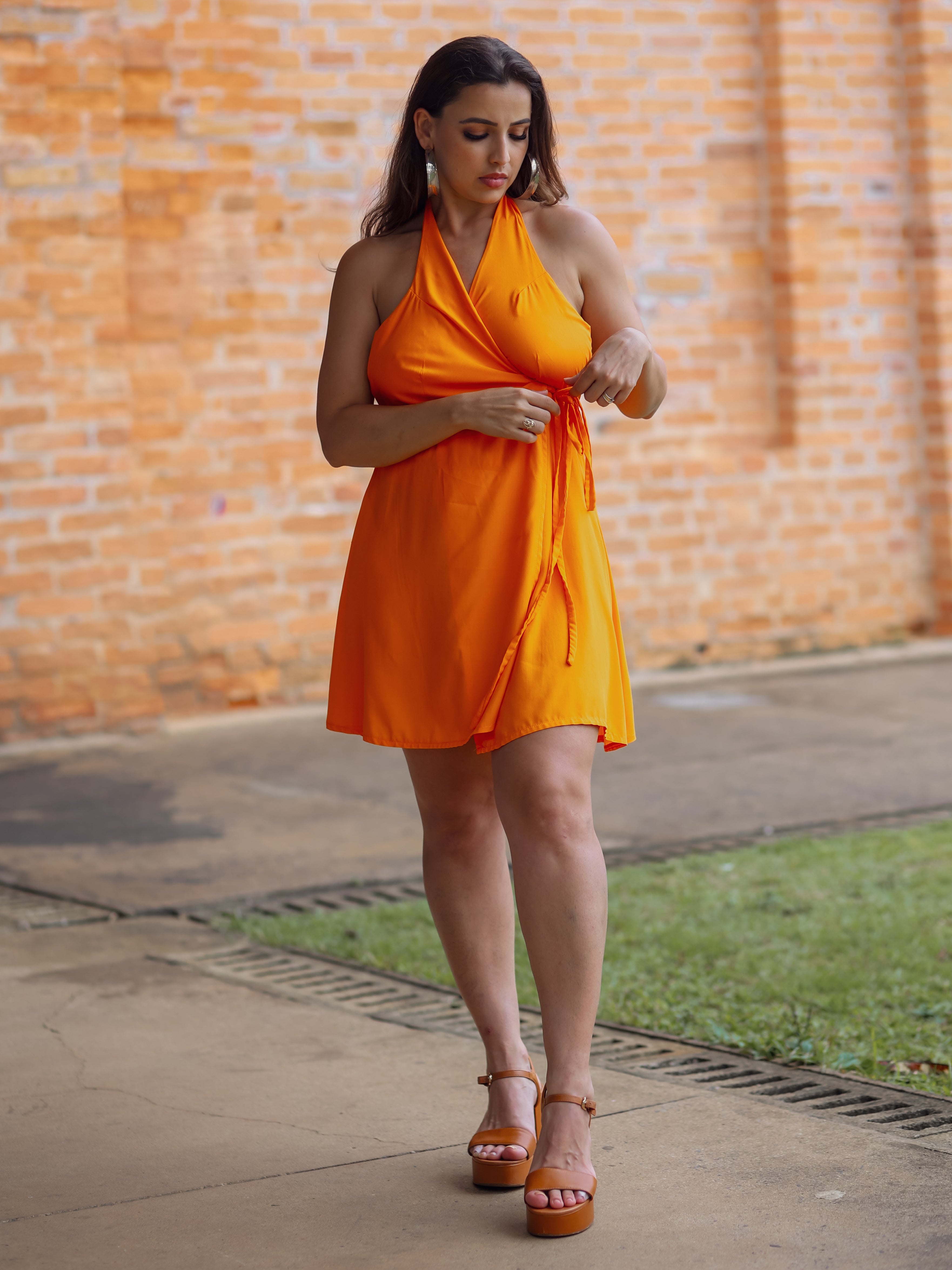 Vestido Elle Frente Única Envelope