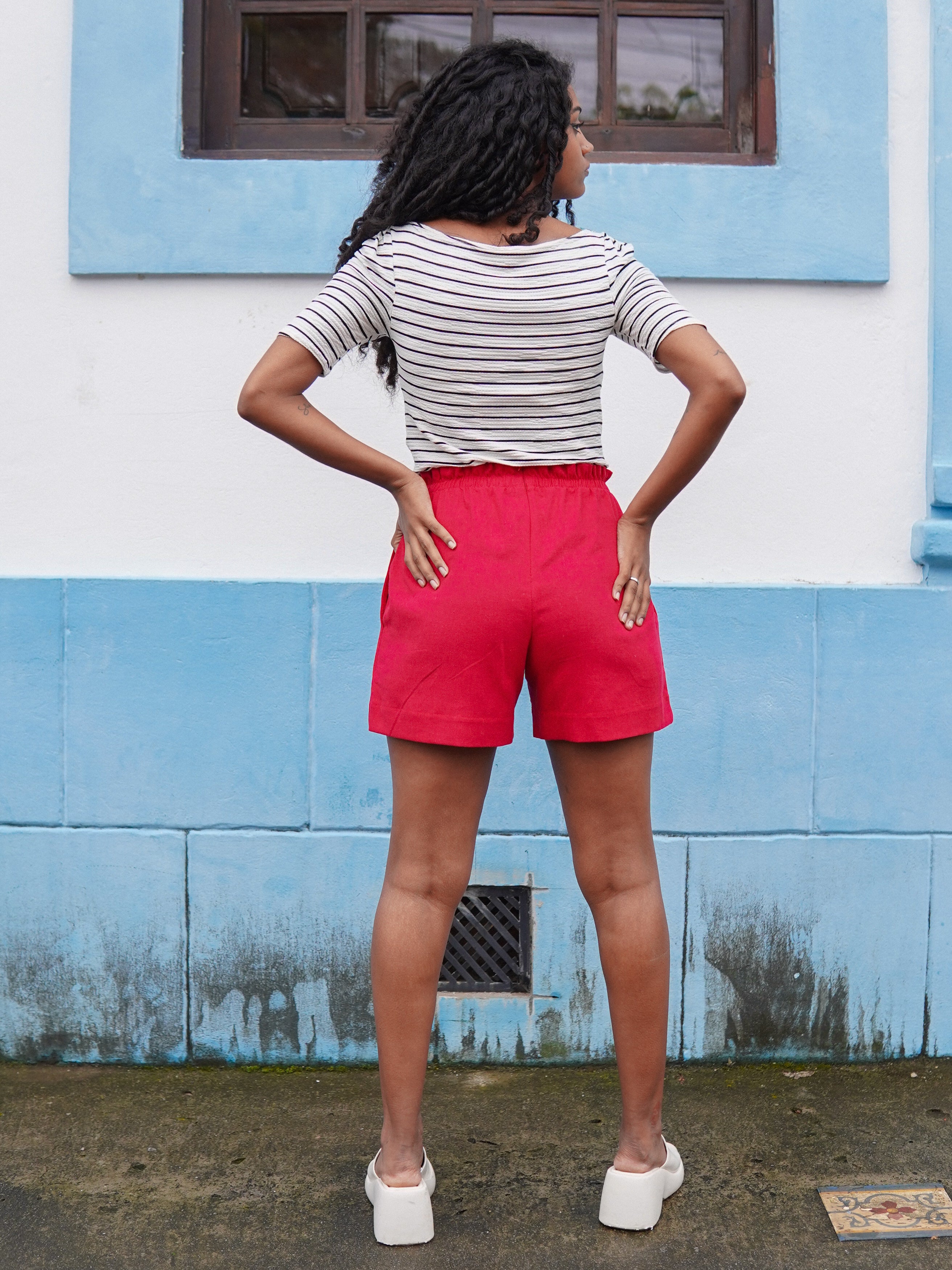 Shorts Cerise