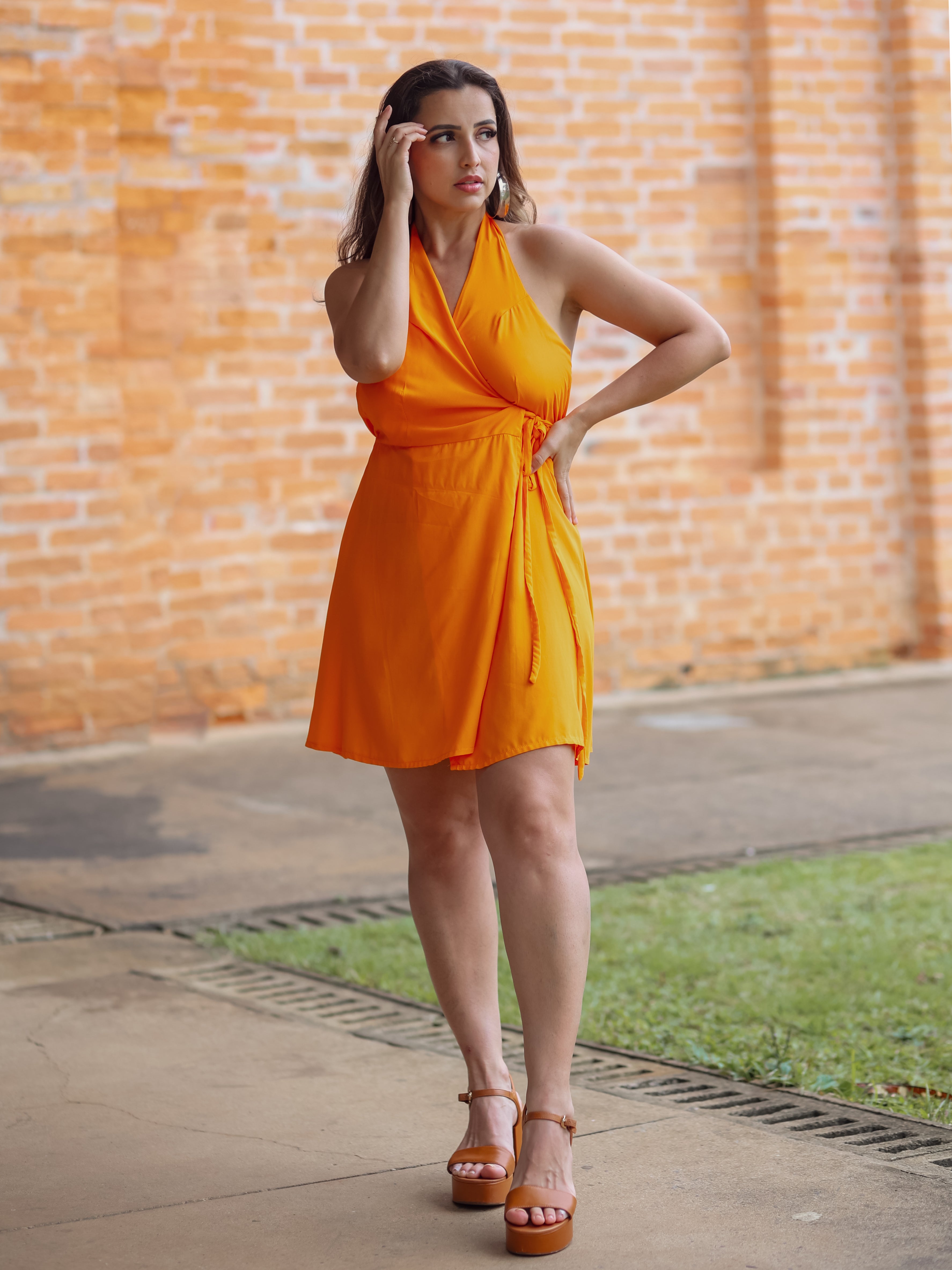 Vestido Elle Frente Única Envelope