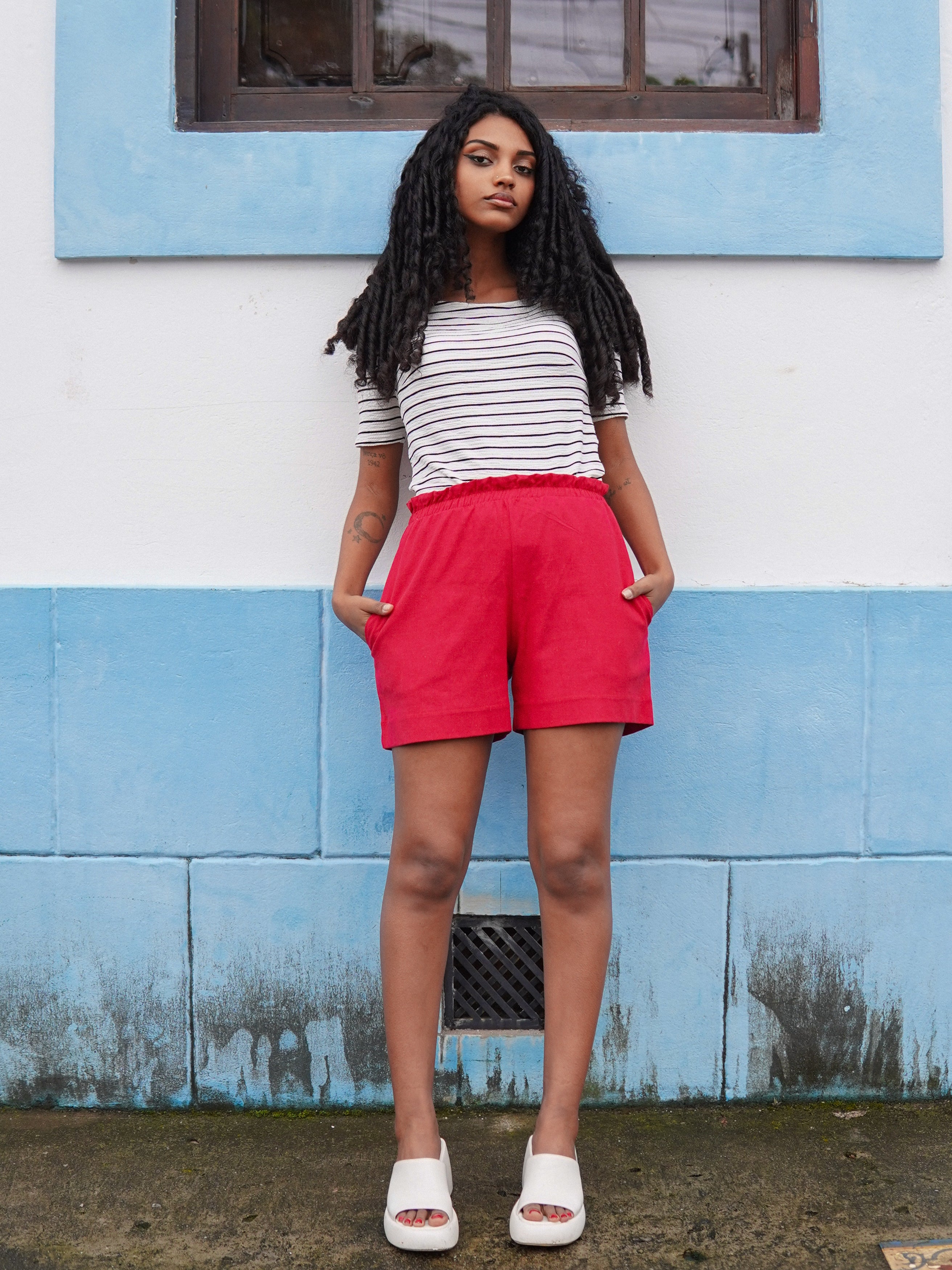 Shorts Cerise