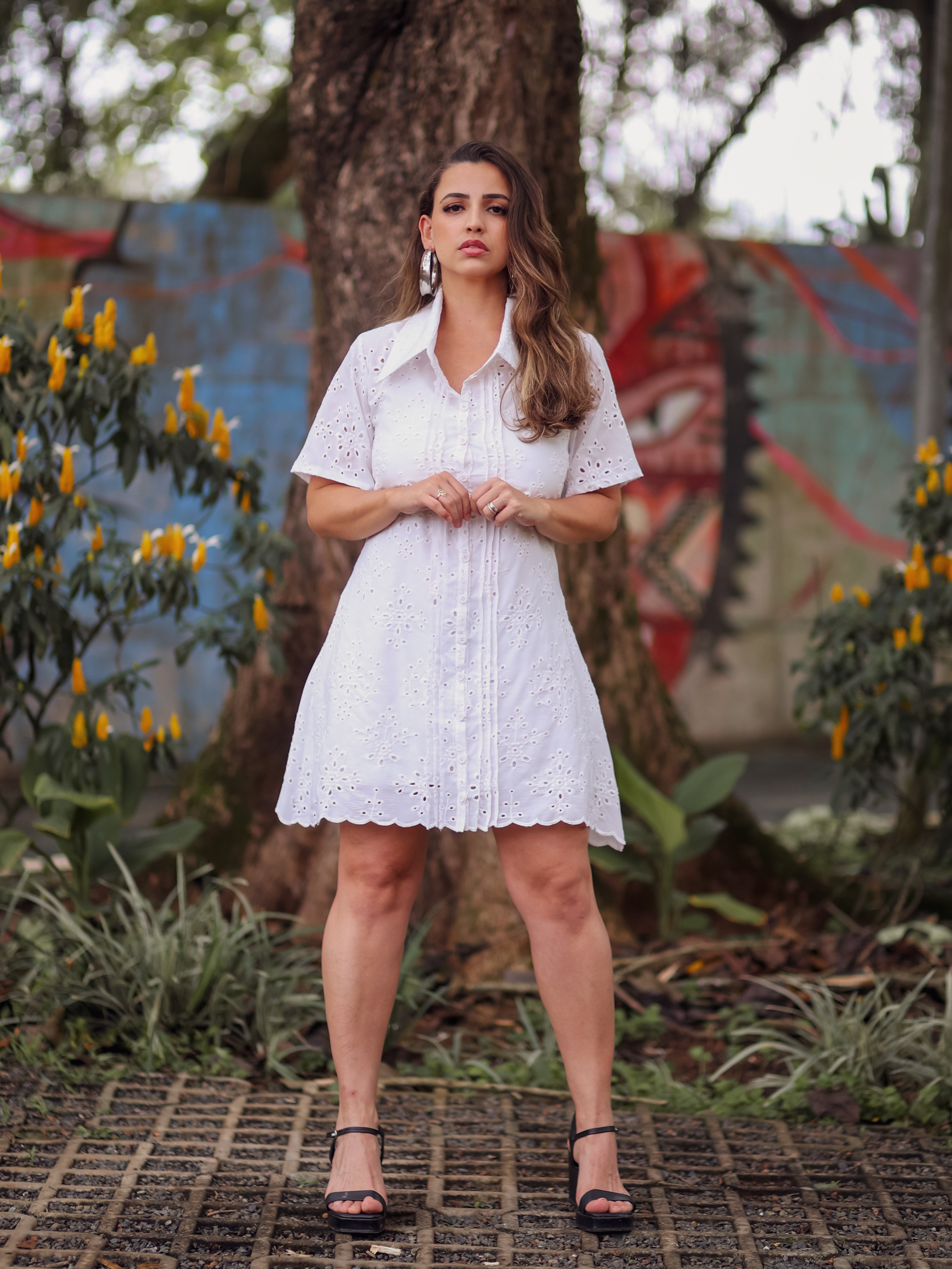 Vestido Chemise Laise Trancoso