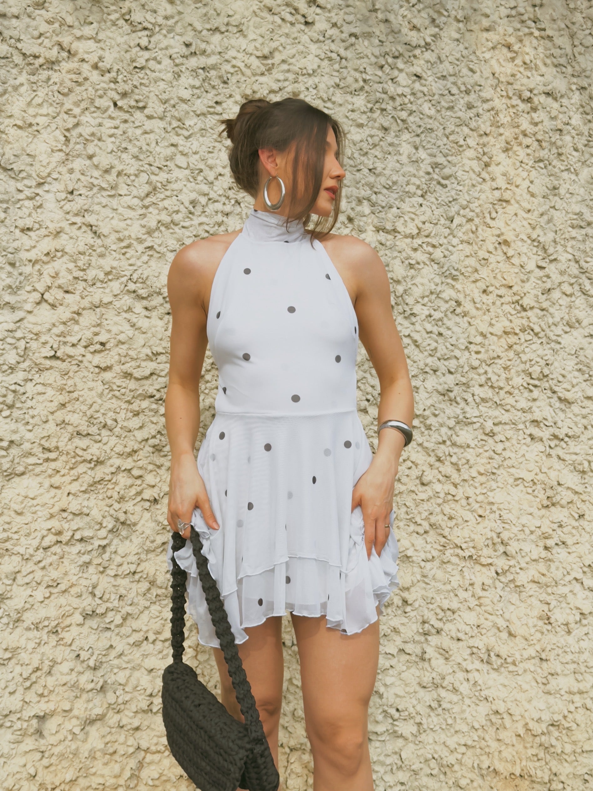 Vestido Frente Única Pérola