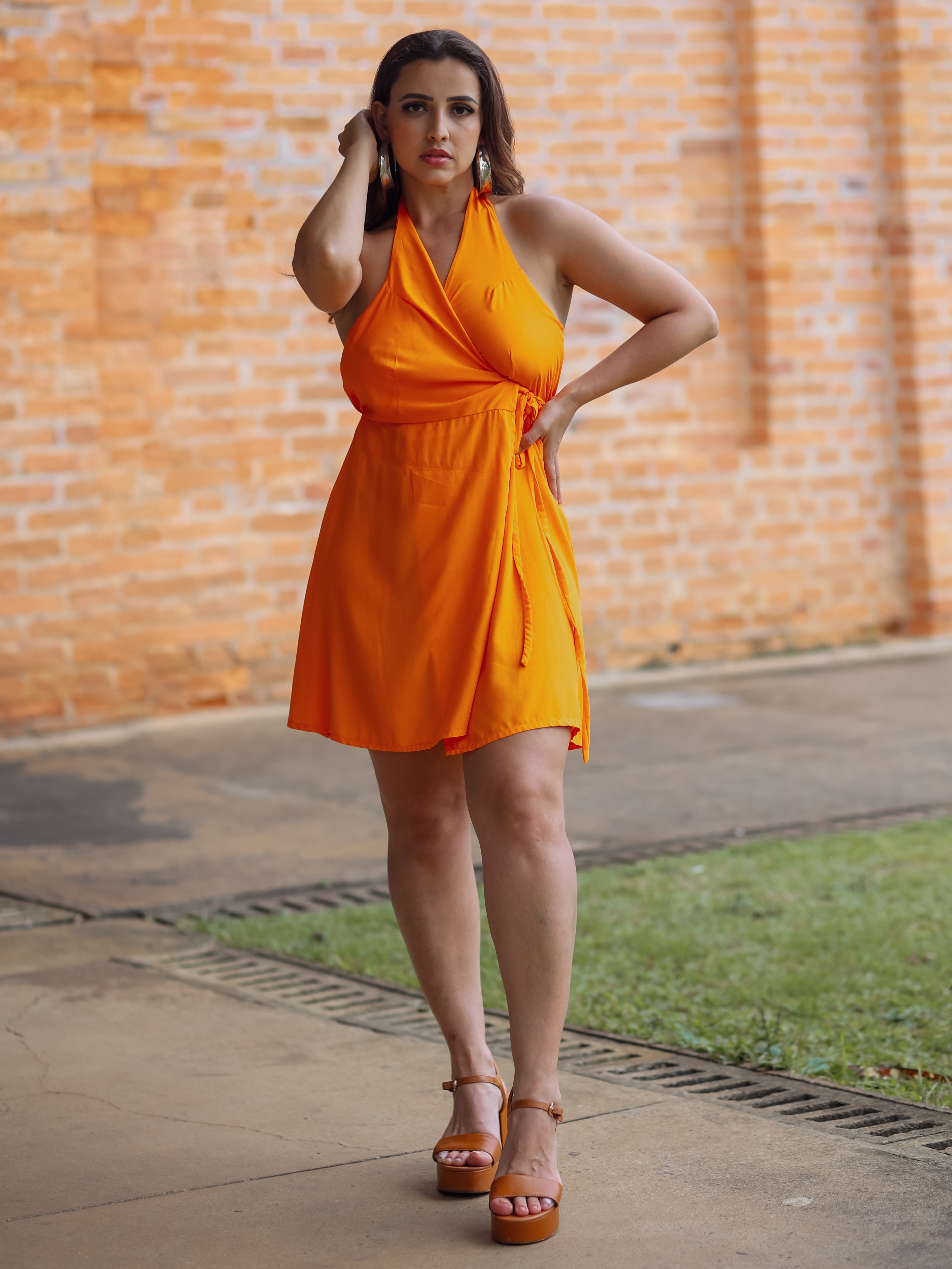 Vestido Elle Frente Única Envelope