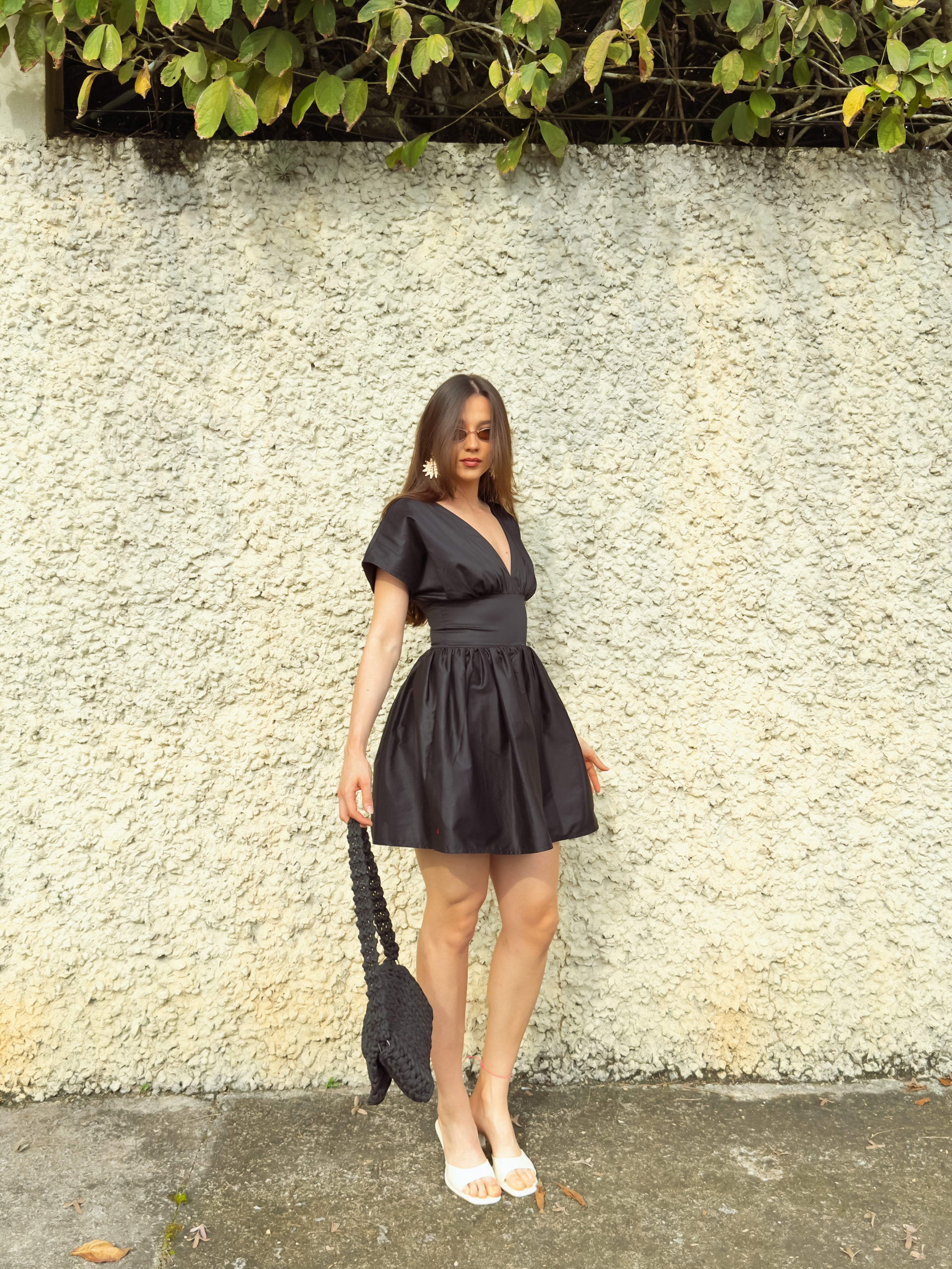 Vestido Clássico curto Sabrina