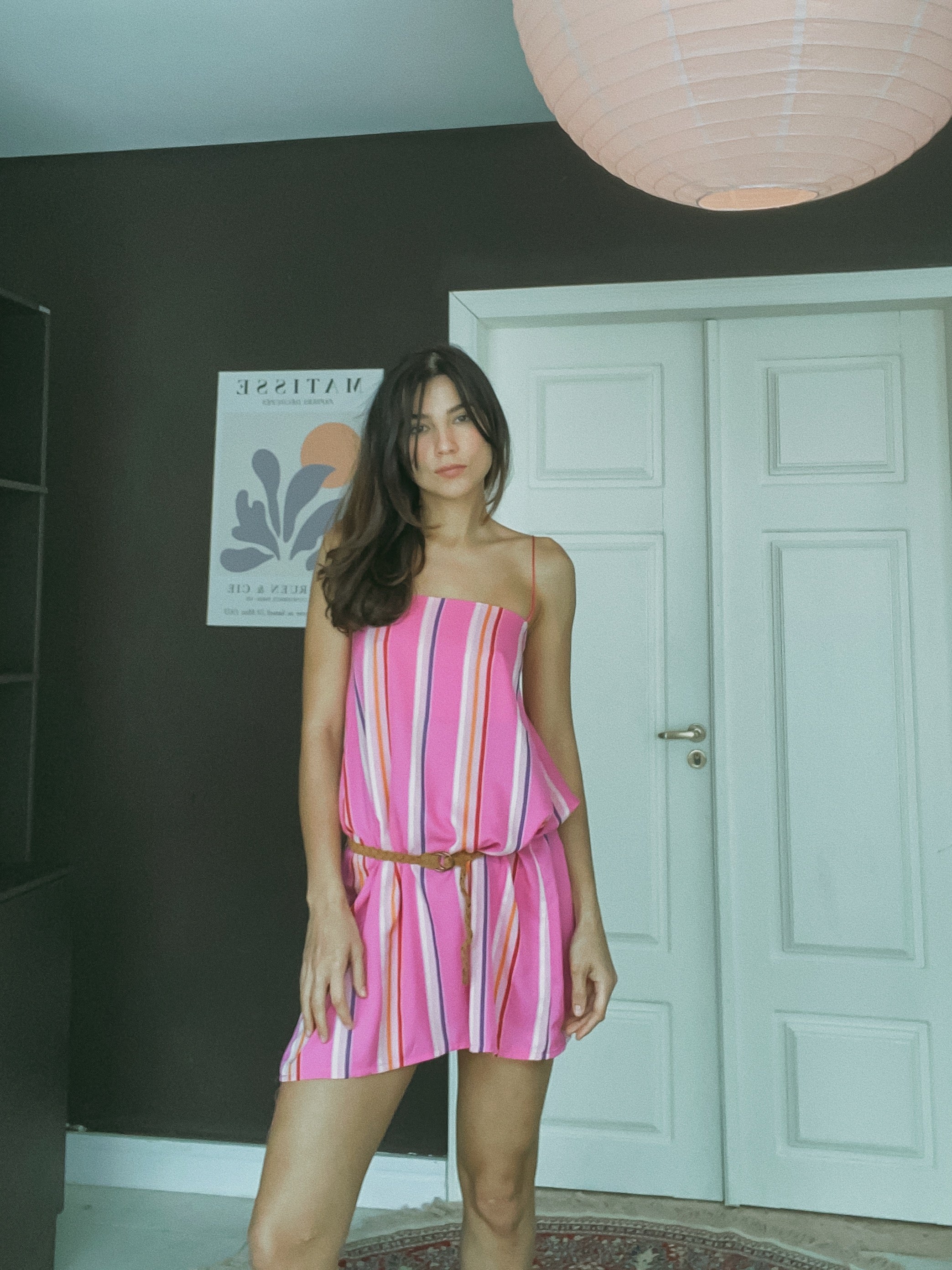 Vestido Curto Costas de Fora Trancoso