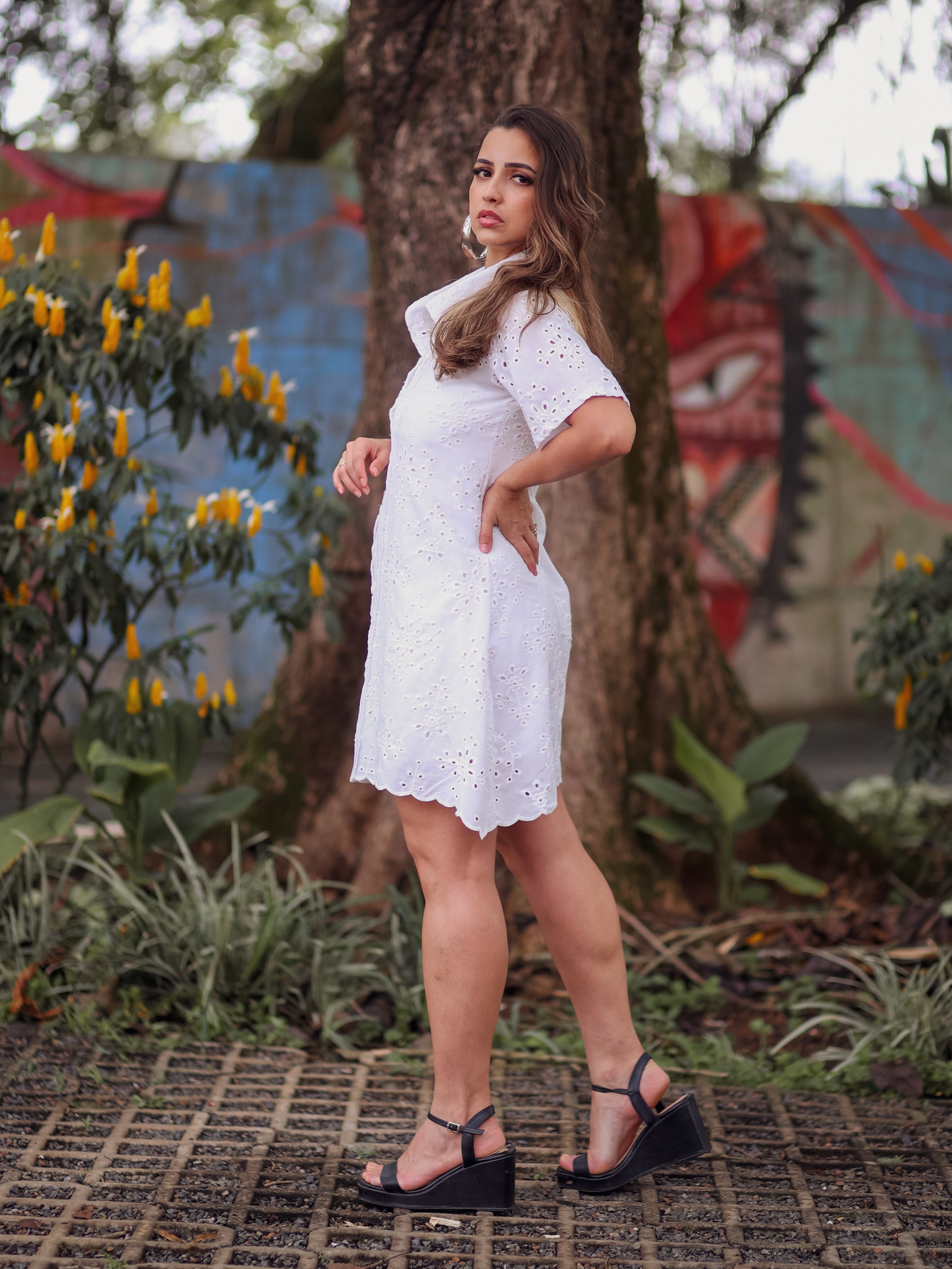 Vestido Chemise Laise Trancoso