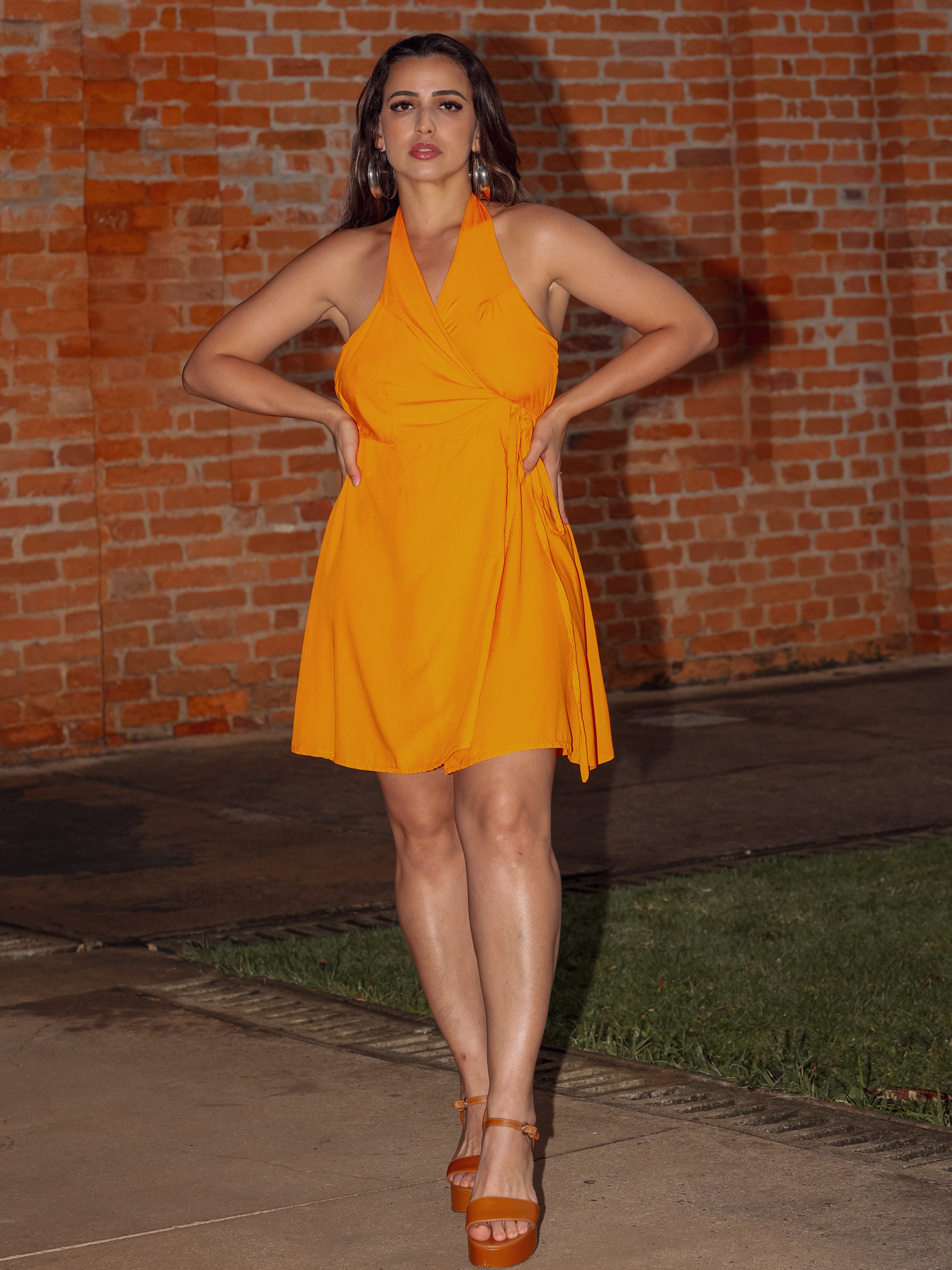 Vestido Elle Frente Única Envelope