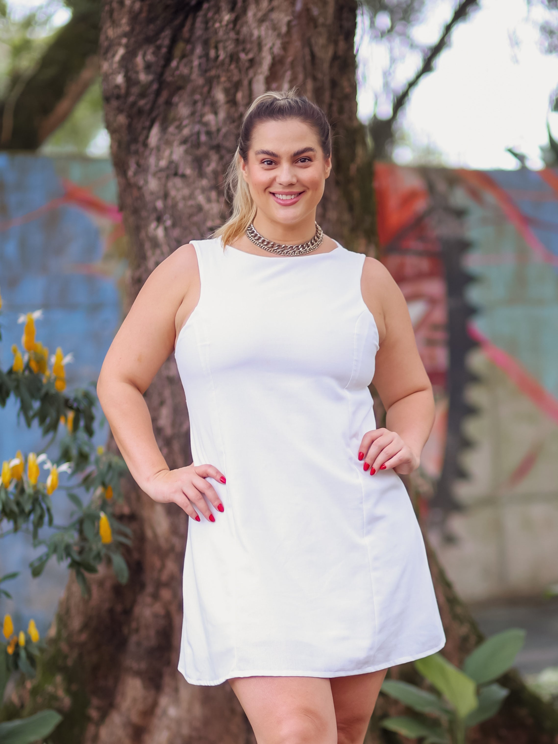 Vestido Clássico Linho