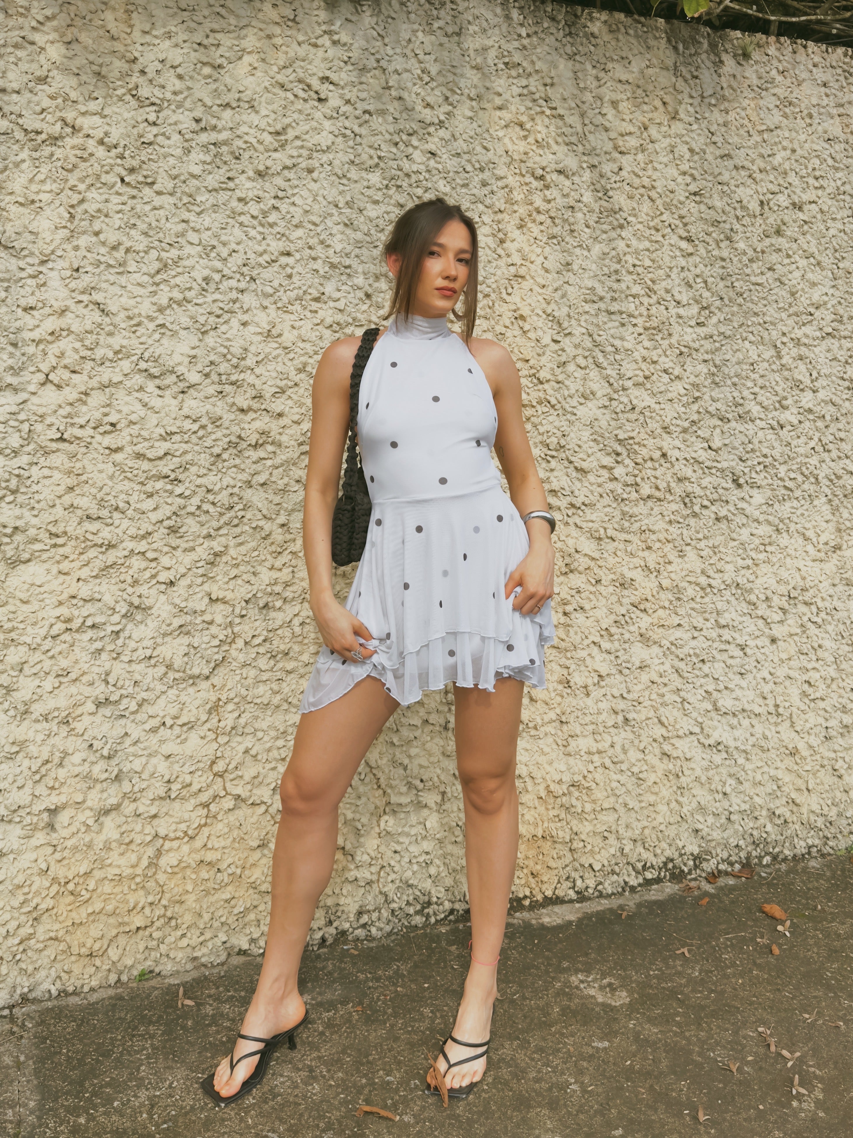 Vestido Frente Única Pérola