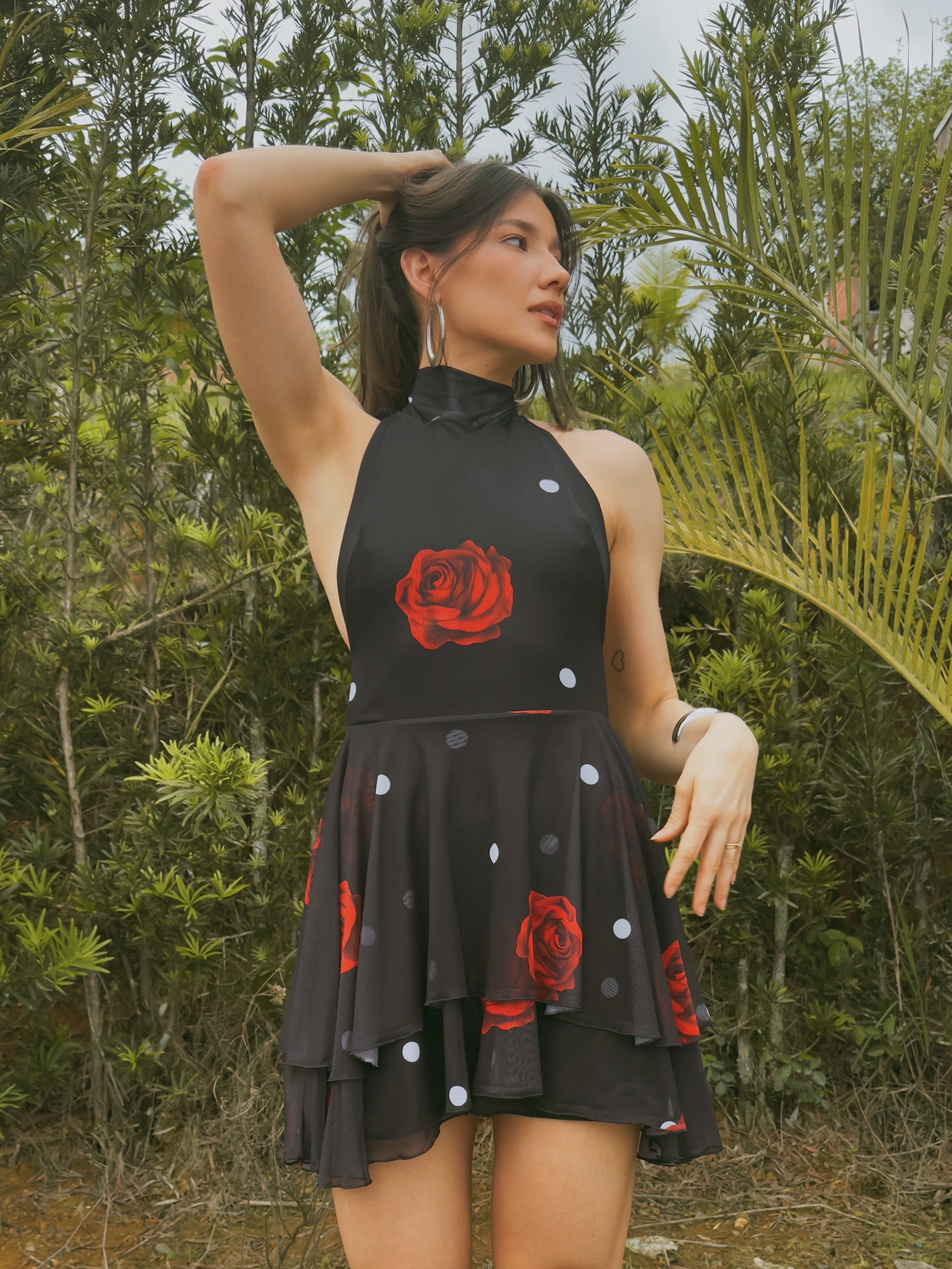 Vestido Frente Única Rose