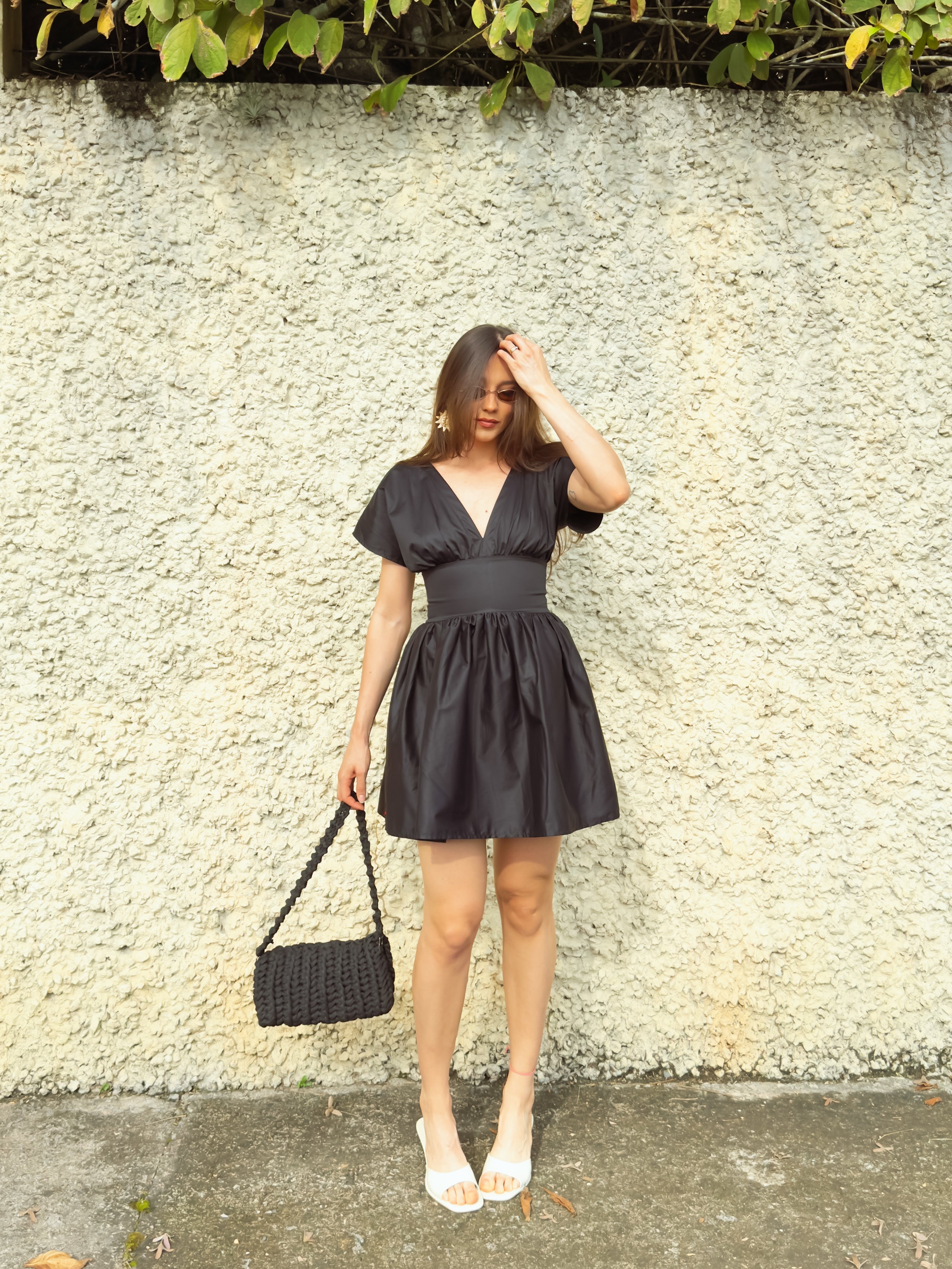 Vestido Clássico curto Sabrina