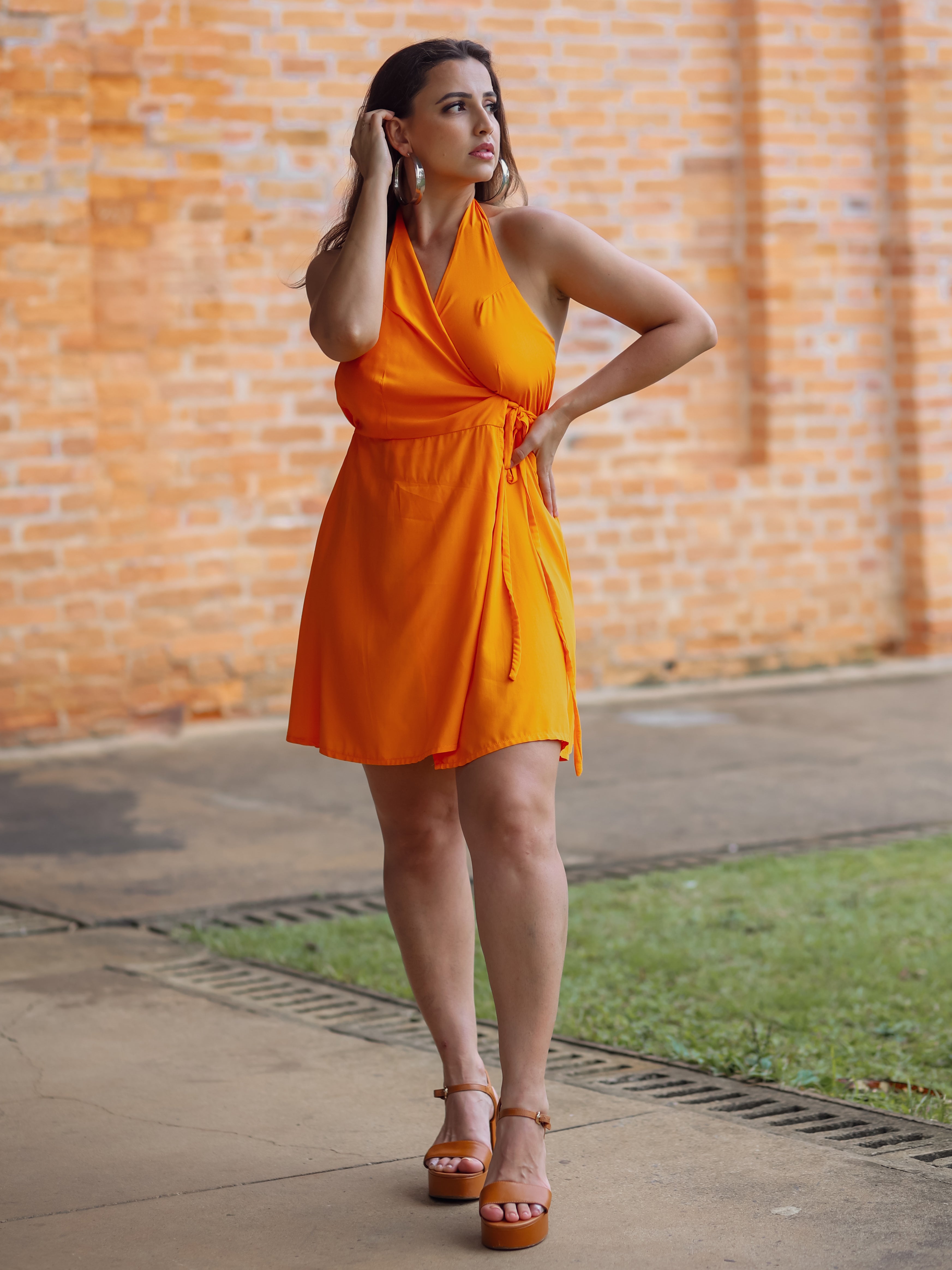 Vestido Elle Frente Única Envelope