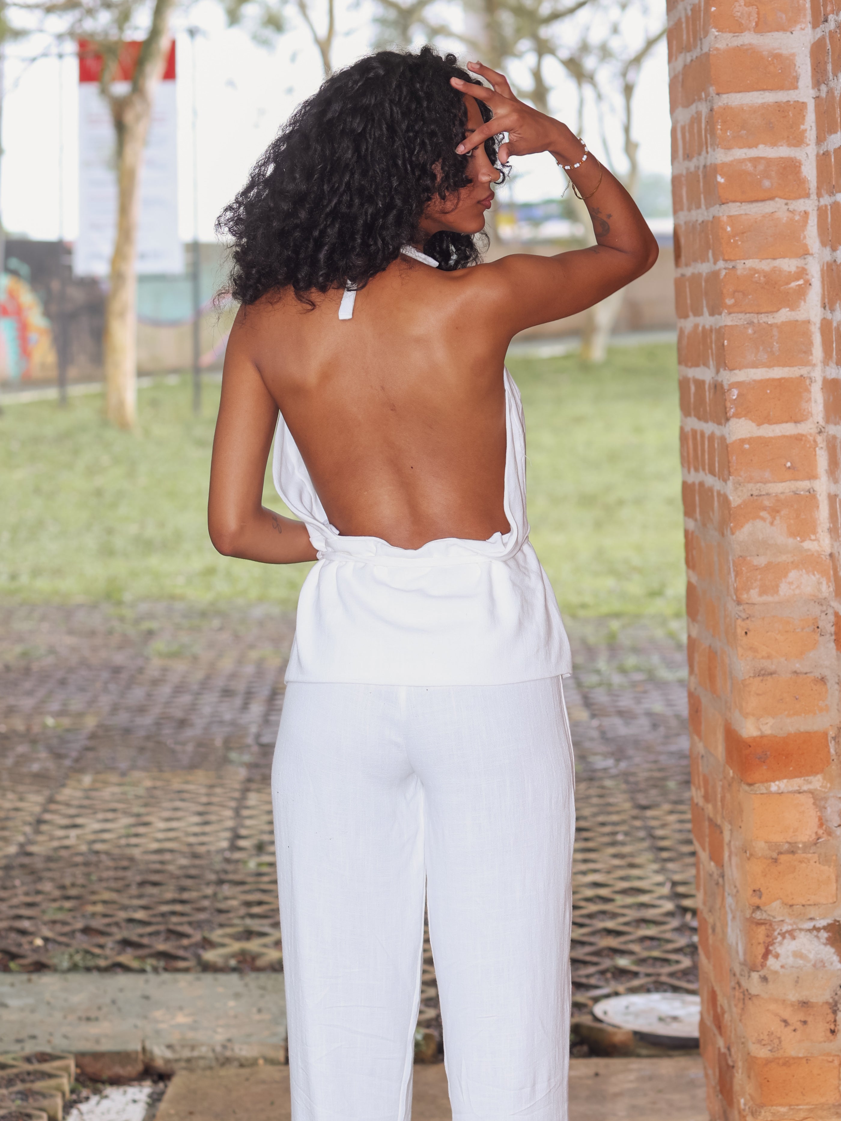 Macacão Atenas Pala Linho