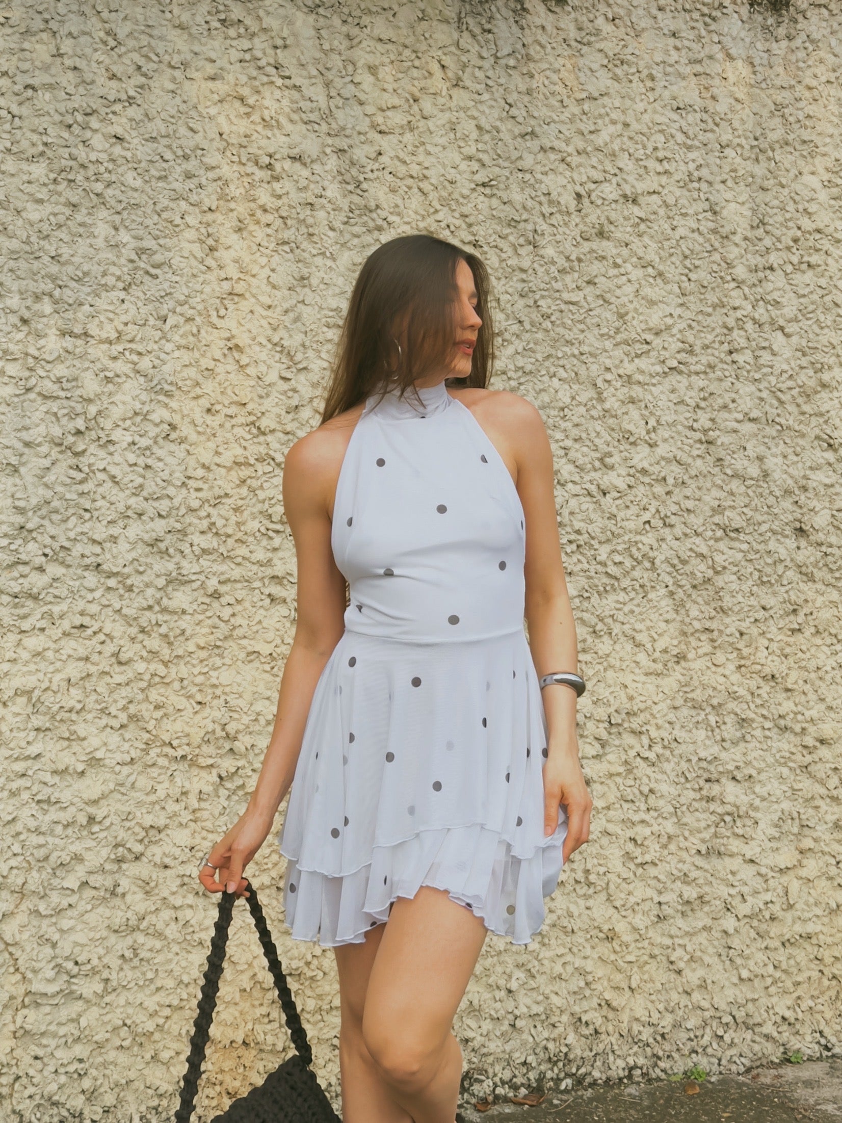 Vestido Frente Única Pérola