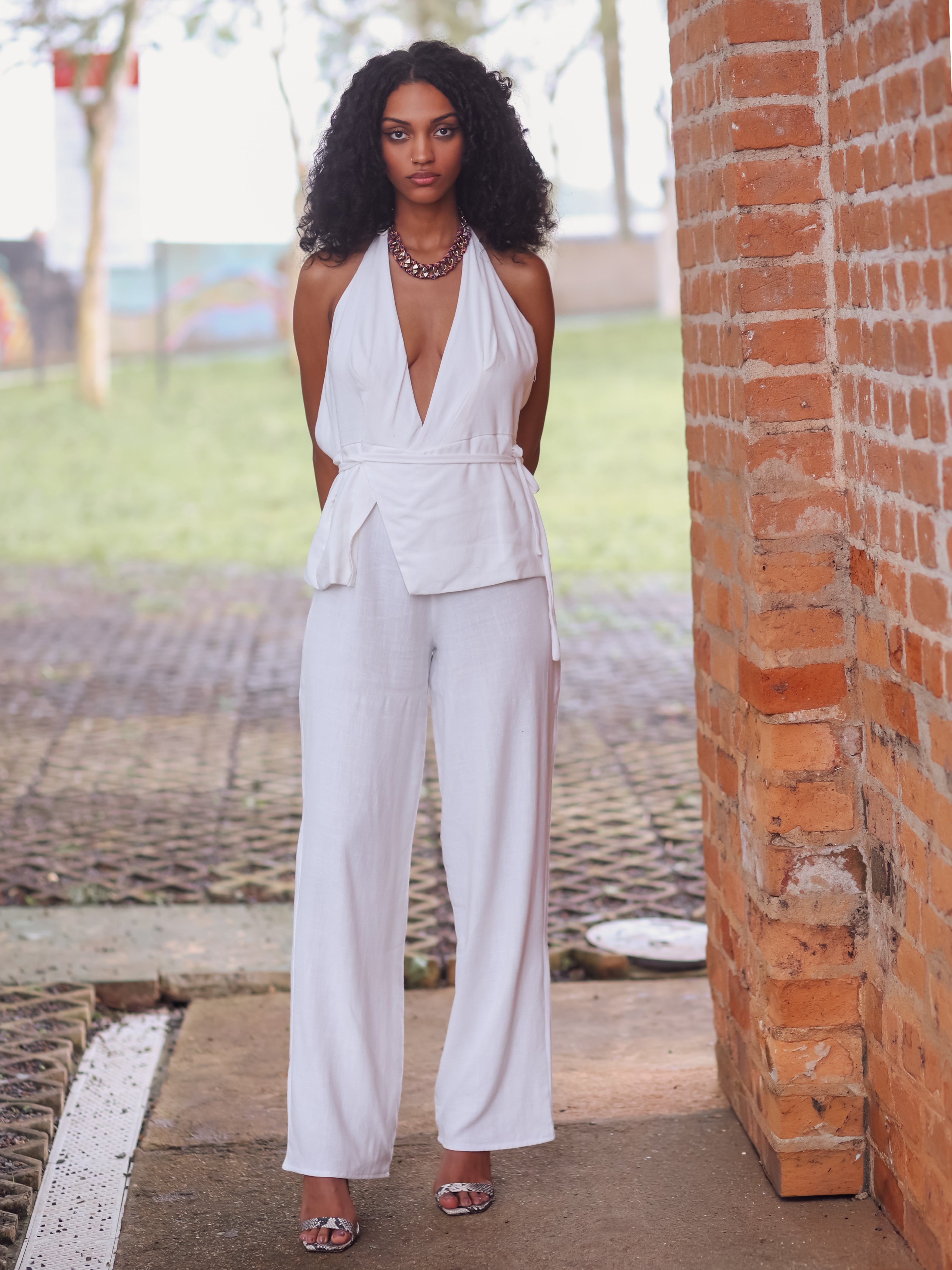 Macacão Atenas Pala Linho