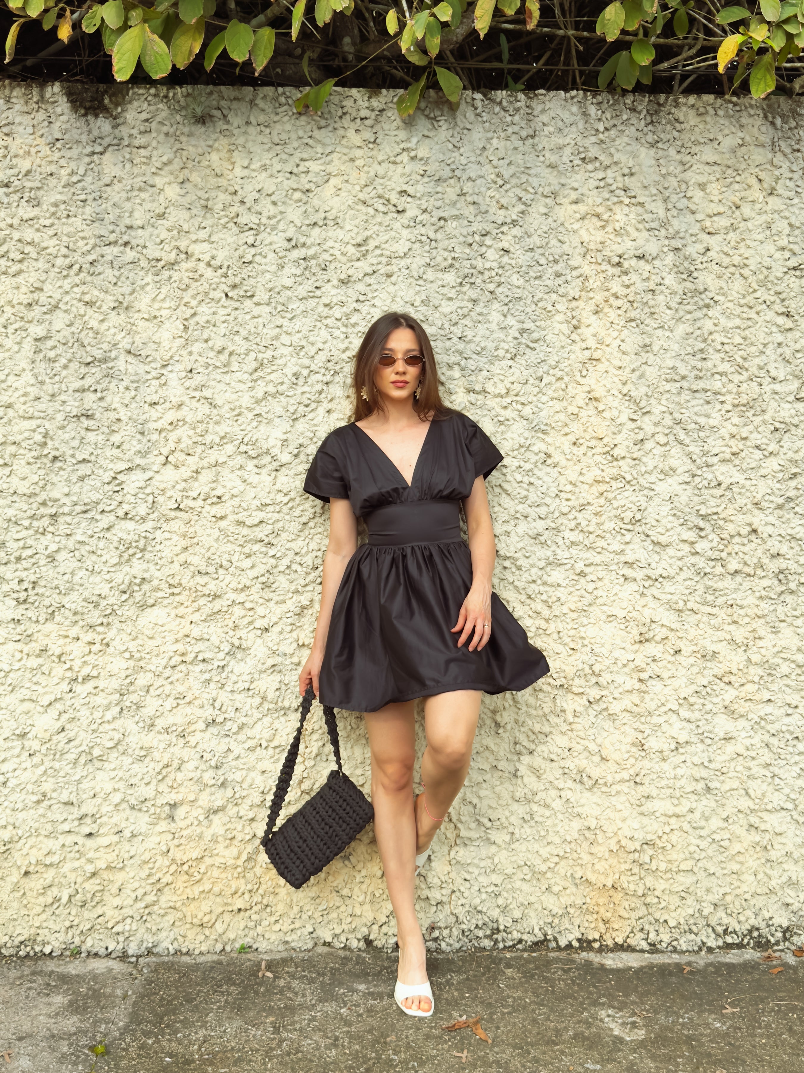 Vestido Clássico curto Sabrina