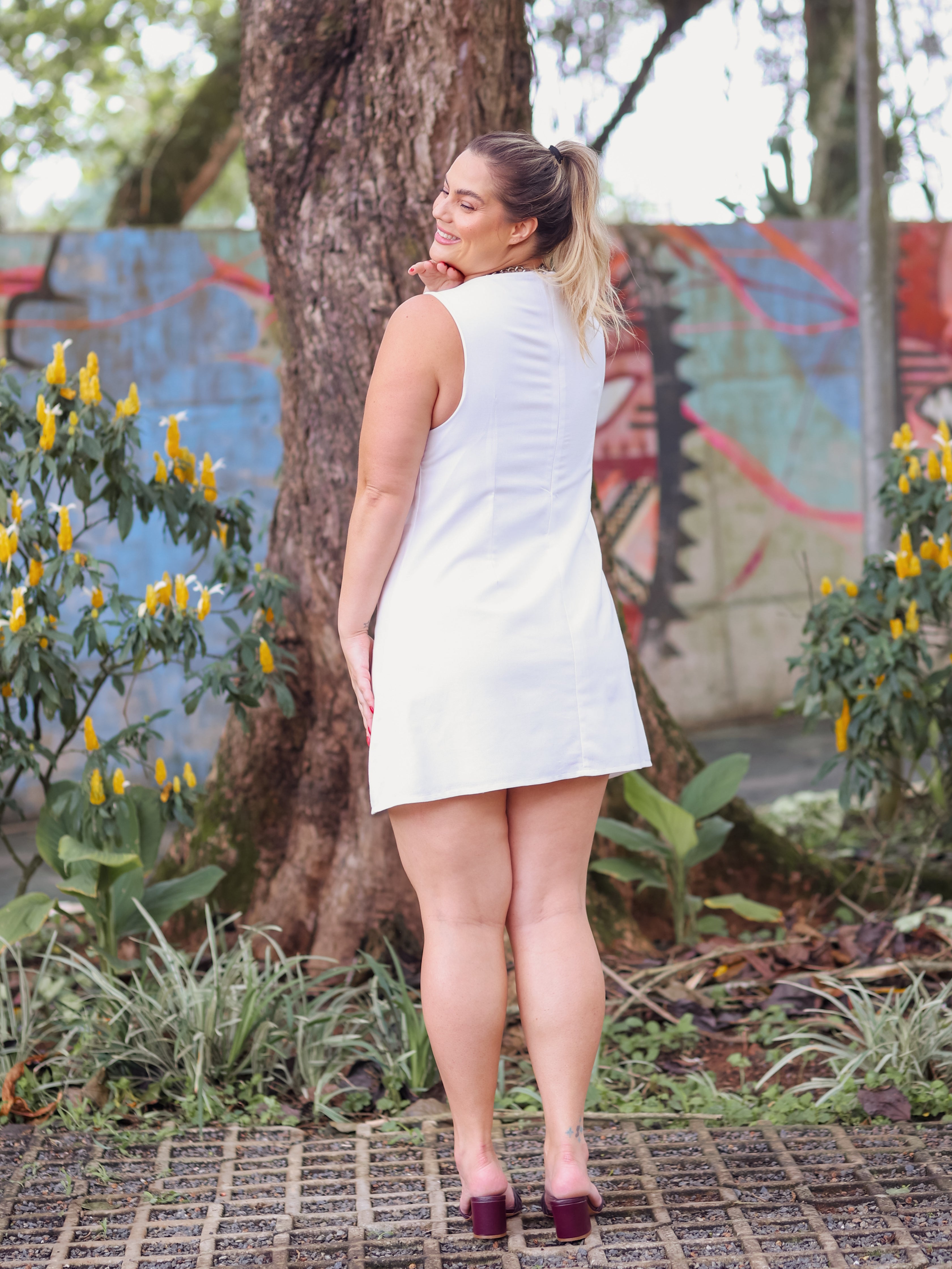 Vestido Clássico Linho