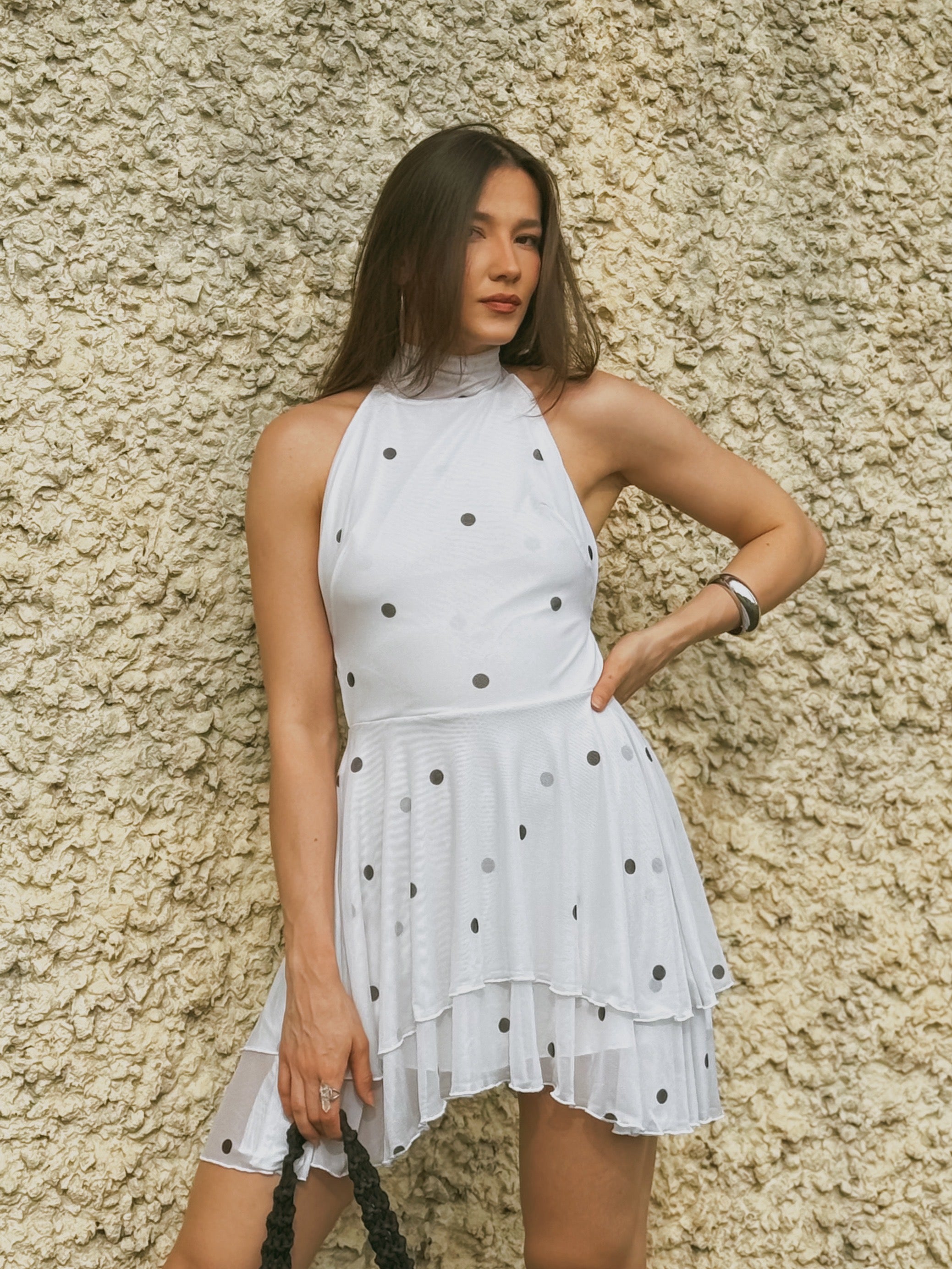 Vestido Frente Única Pérola