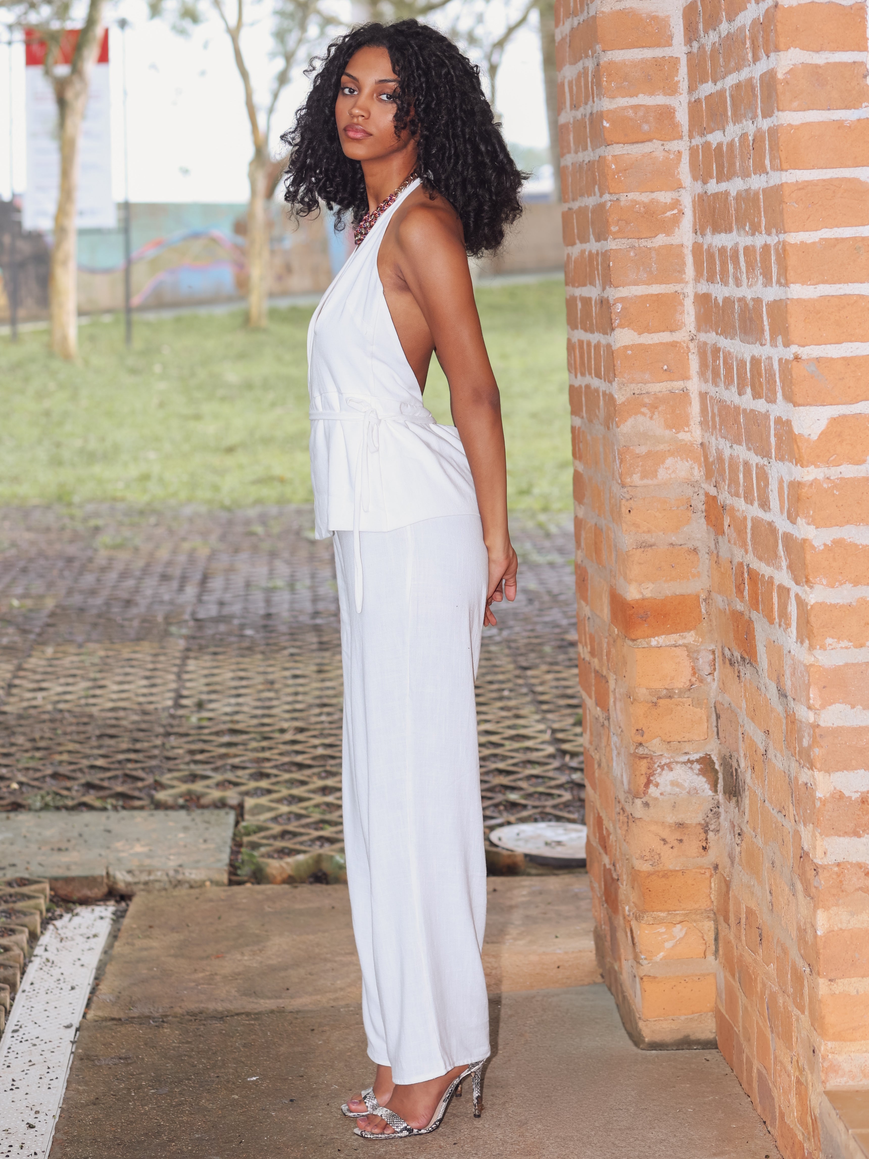 Macacão Atenas Pala Linho