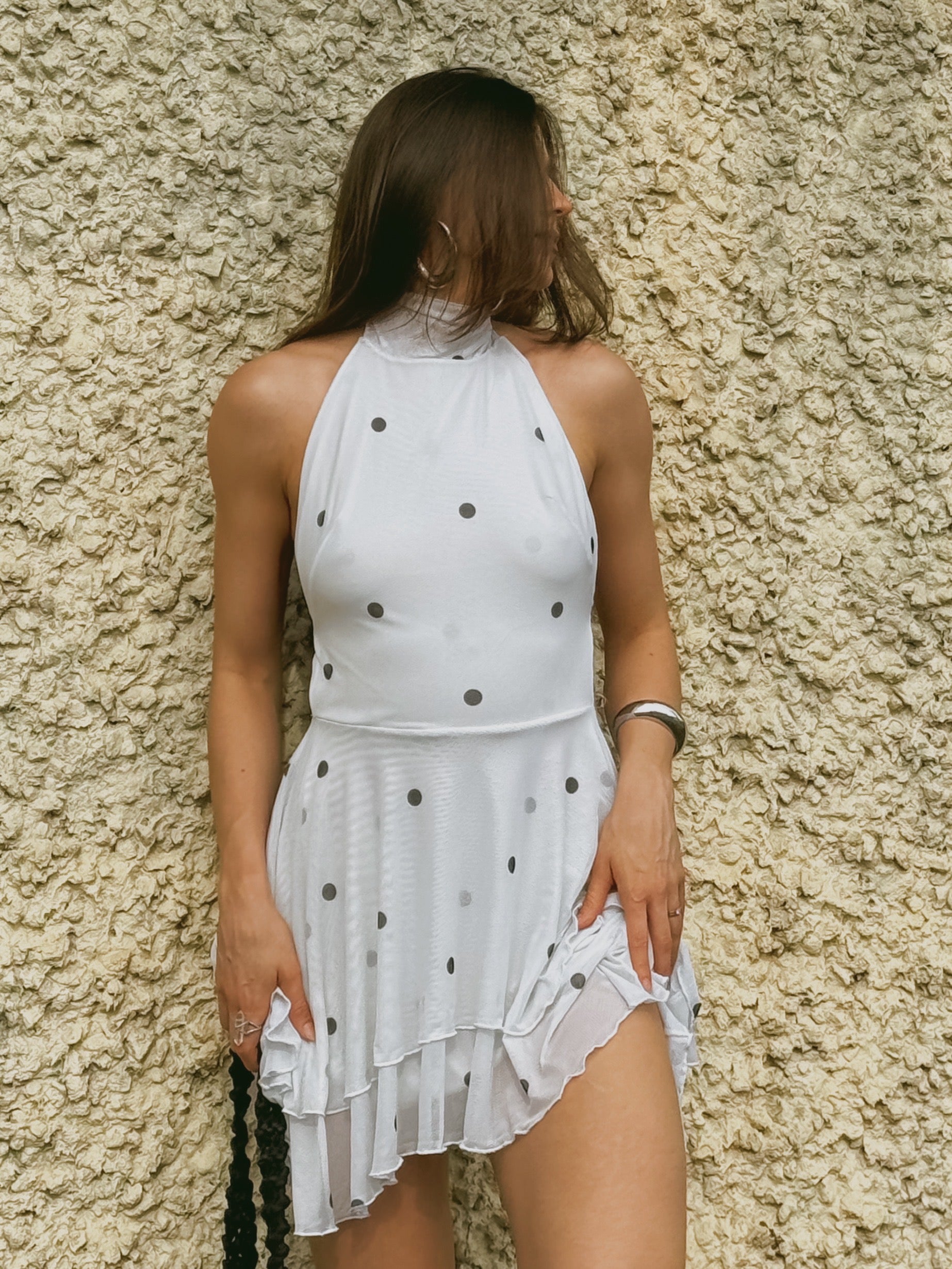 Vestido Frente Única Pérola