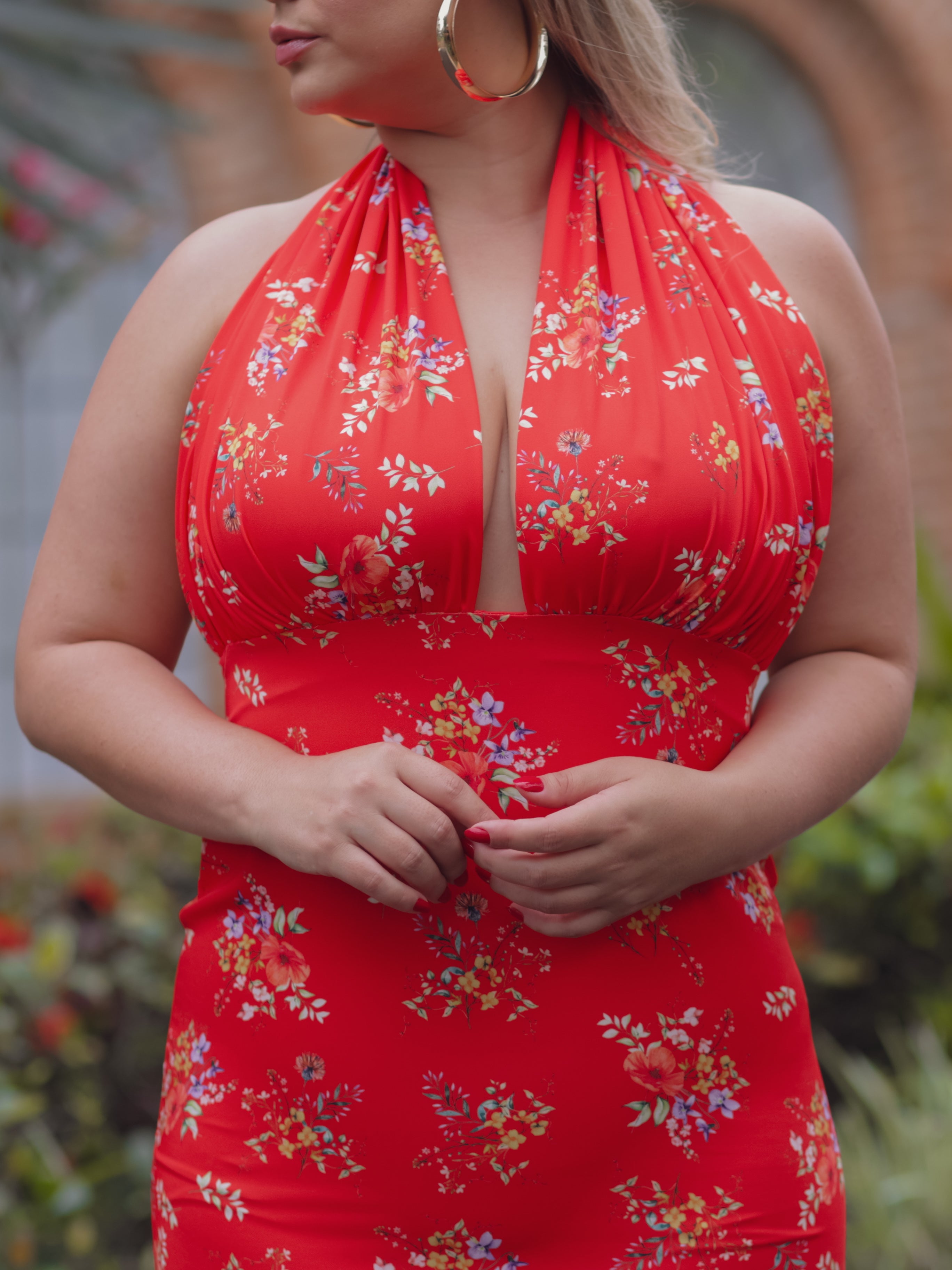 Vestido Pasión Estampado Frente Única