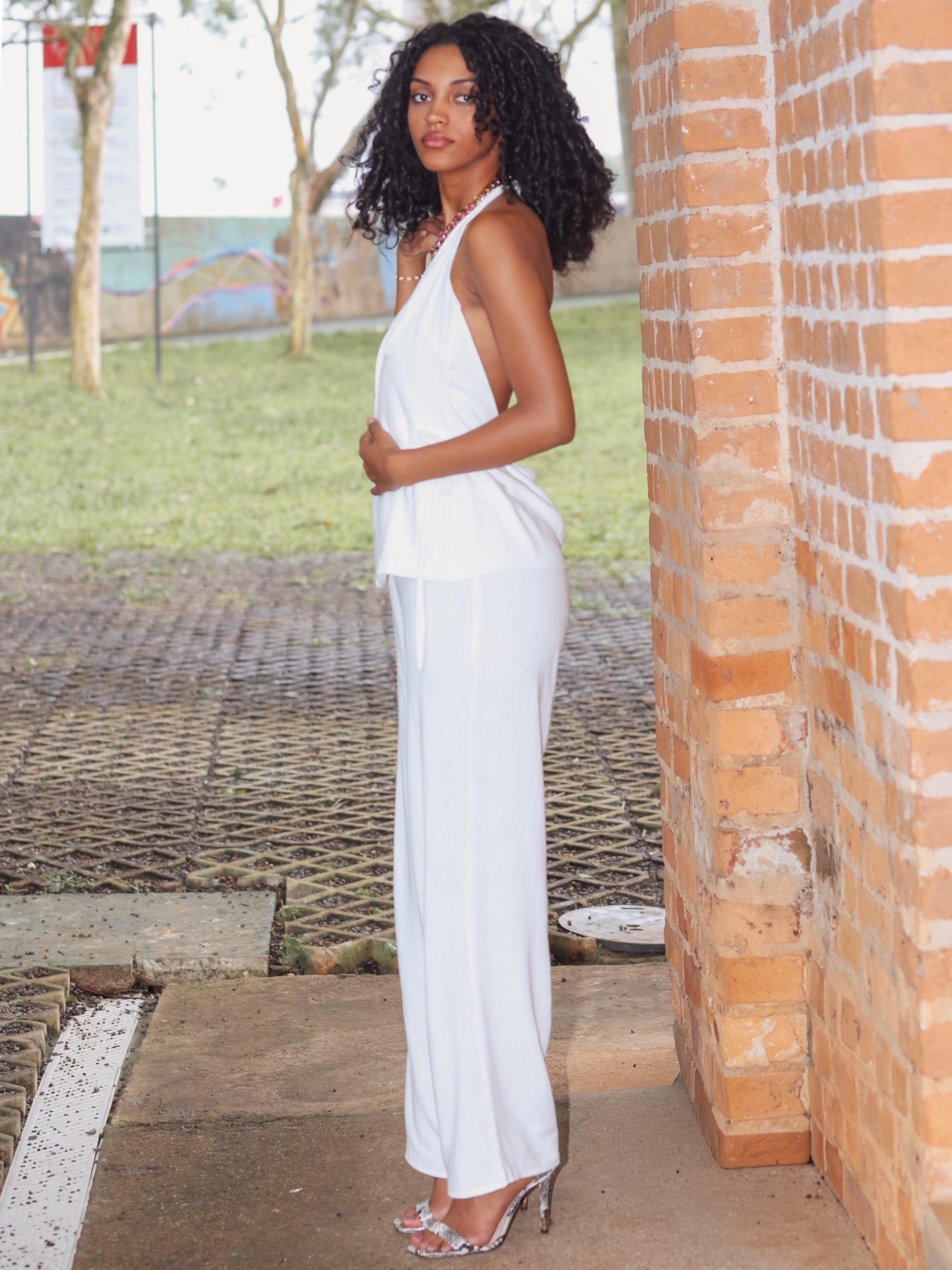 Macacão Atenas Pala Linho