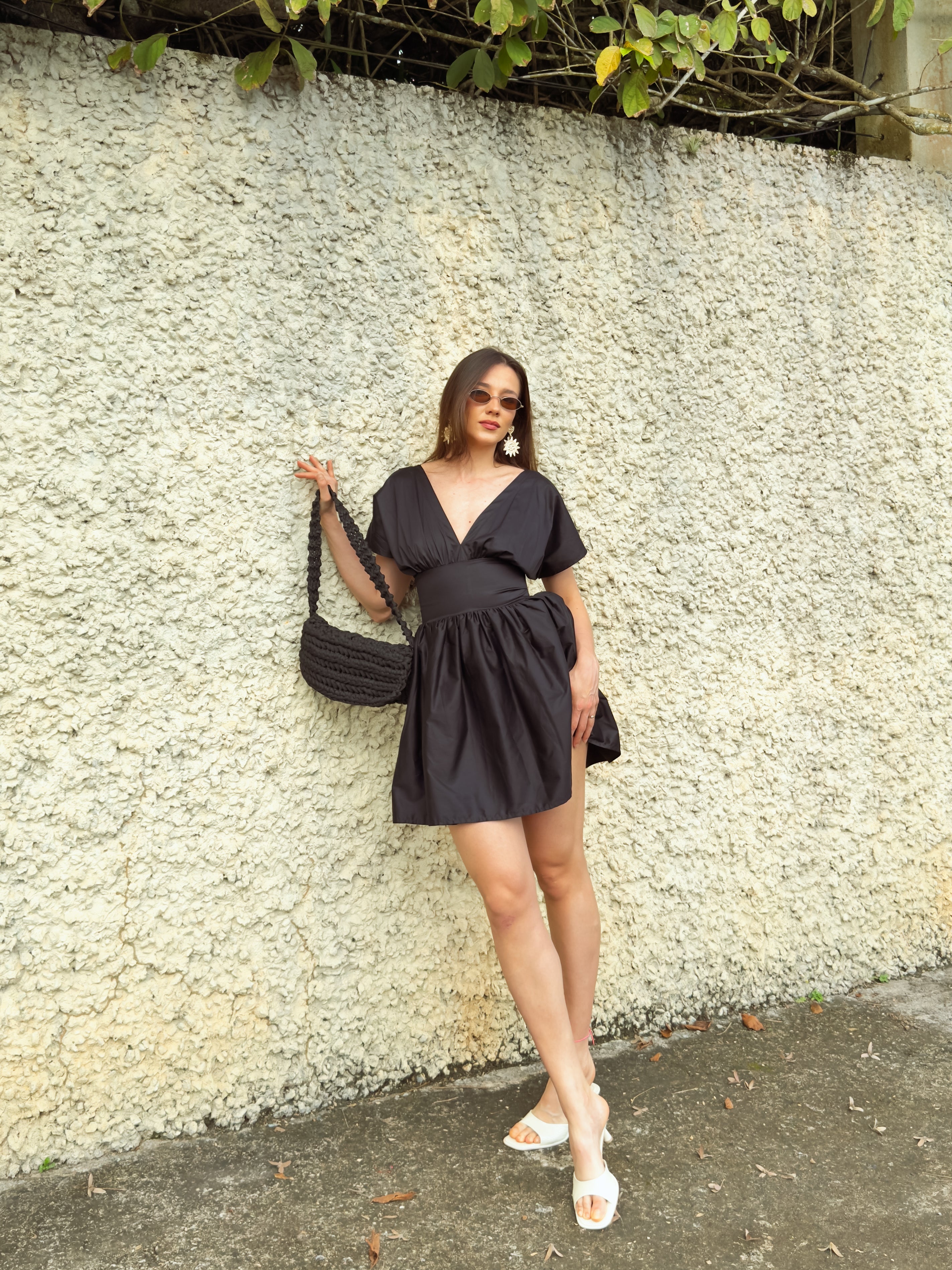 Vestido Clássico curto Sabrina