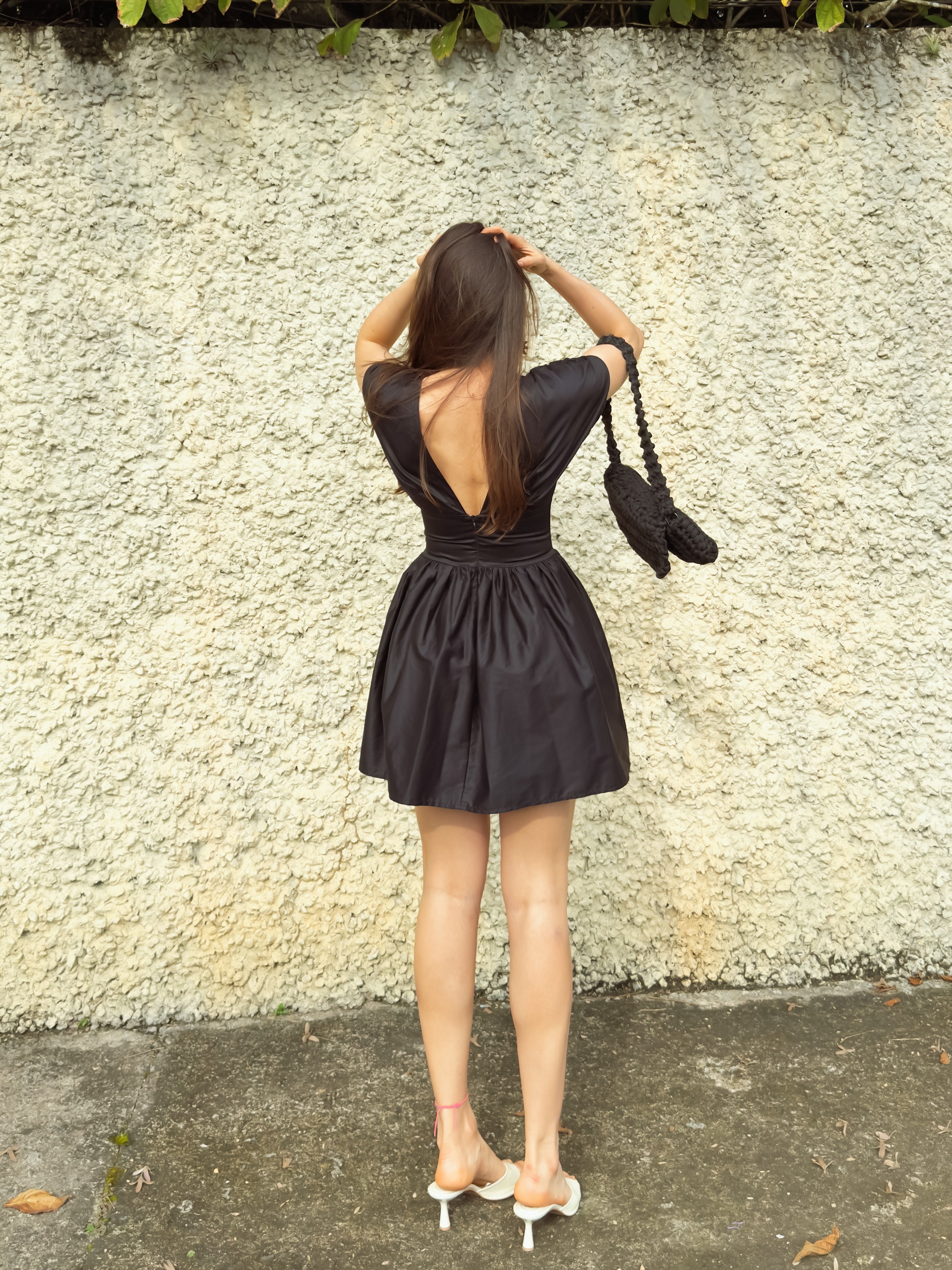 Vestido Clássico curto Sabrina