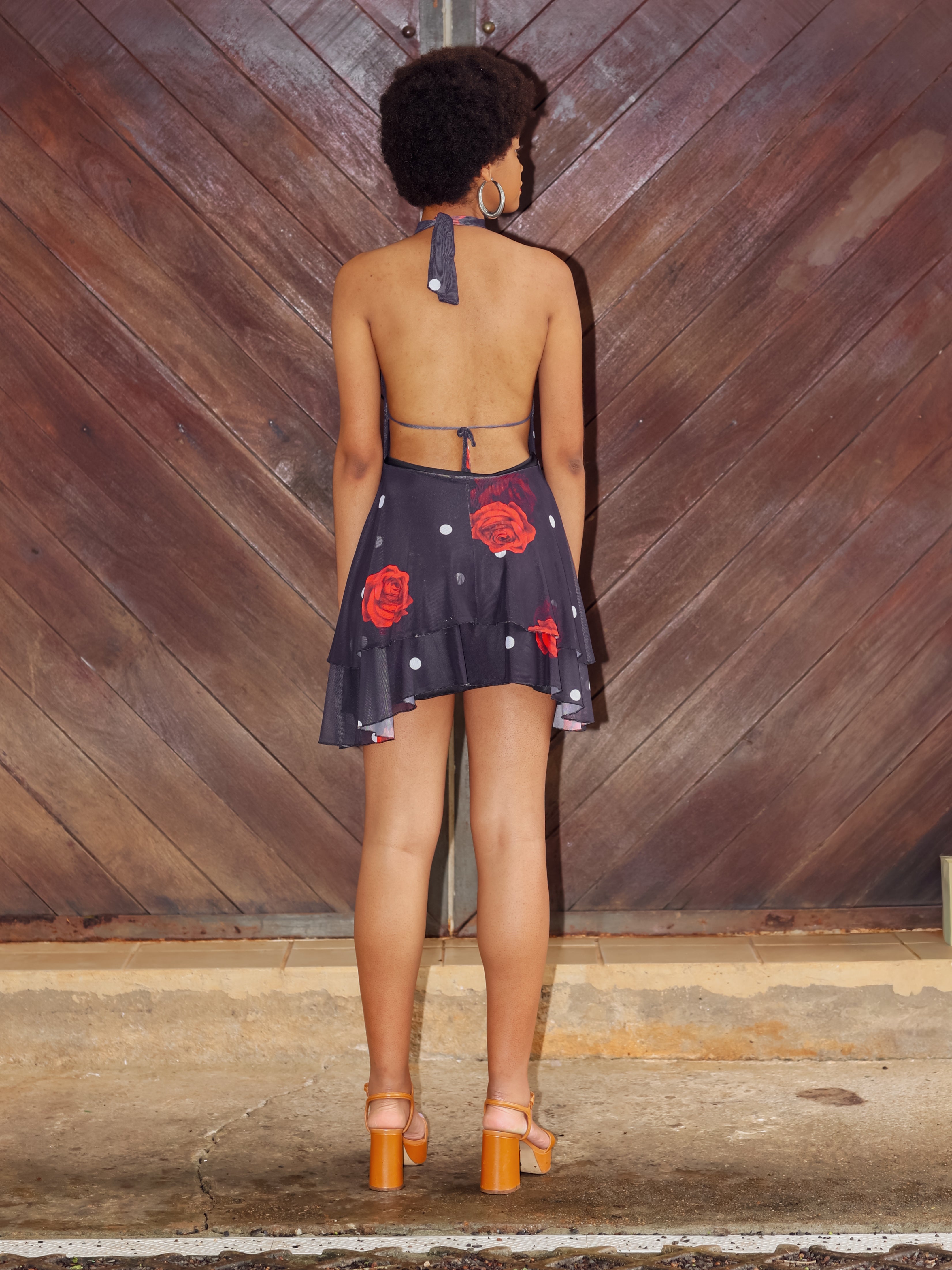 Vestido Frente Única Rose