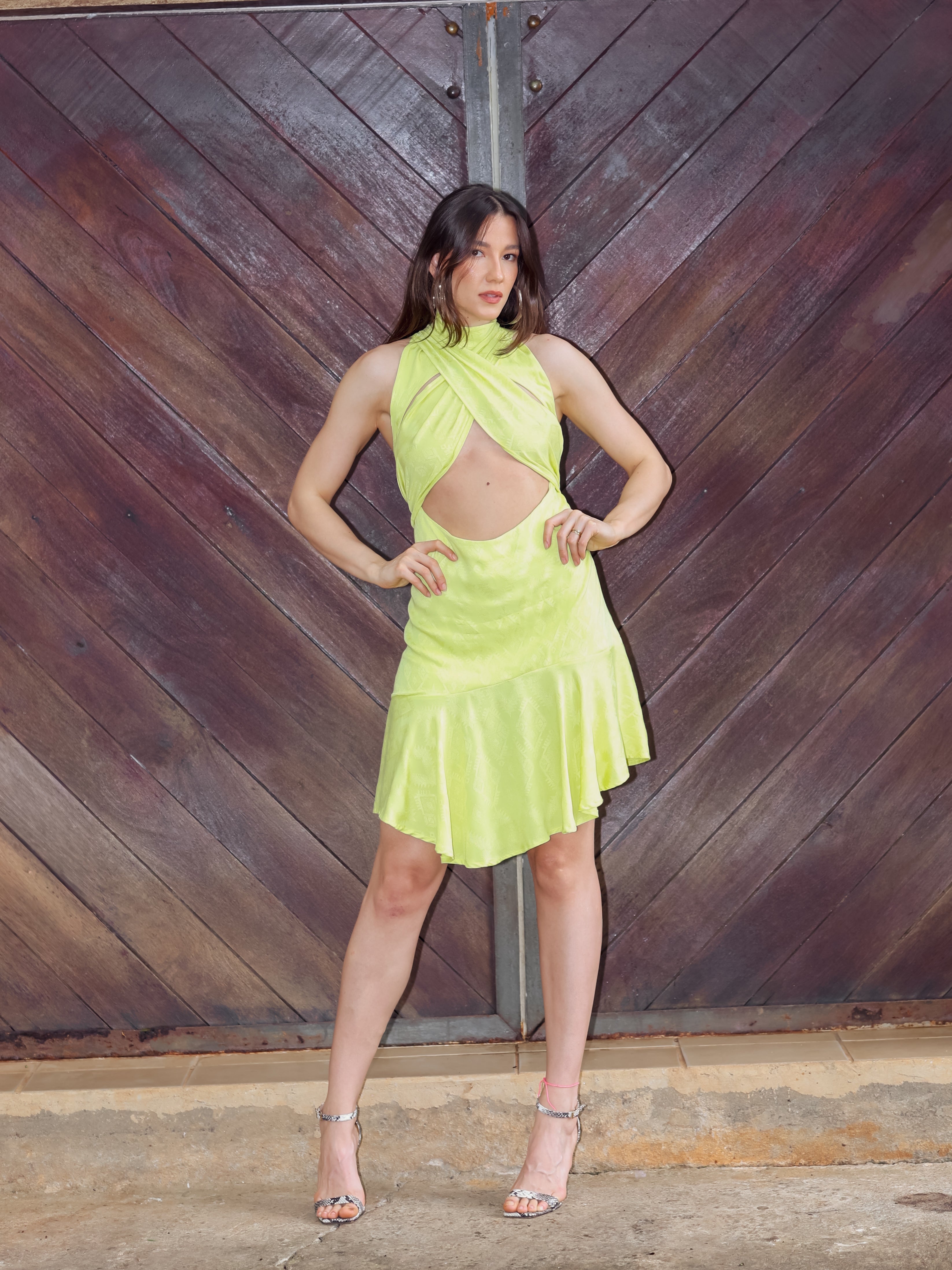 Vestido Silvia Trançado Busto