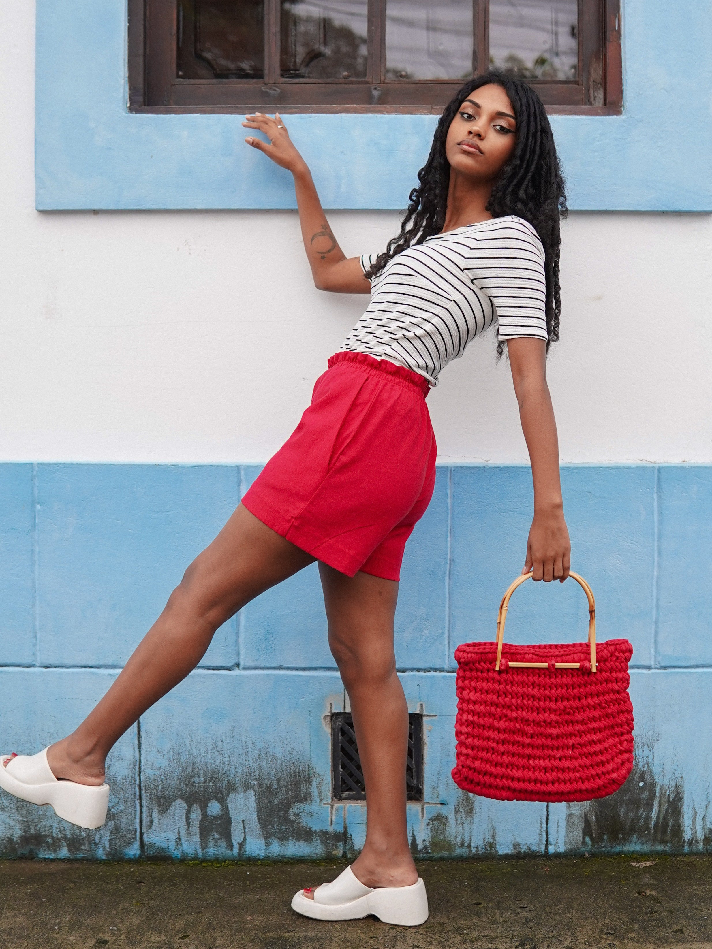 Shorts Cerise