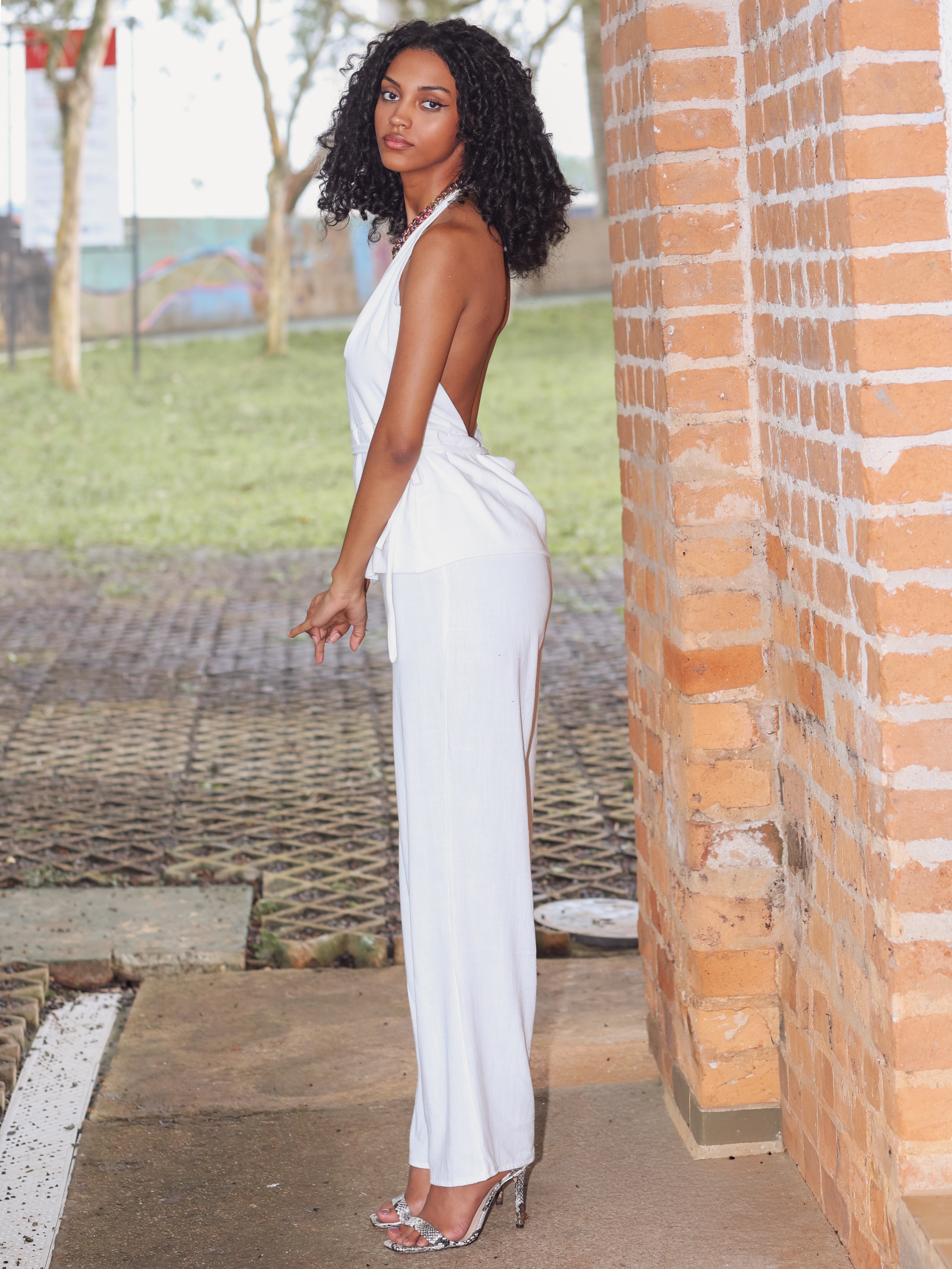 Macacão Atenas Pala Linho